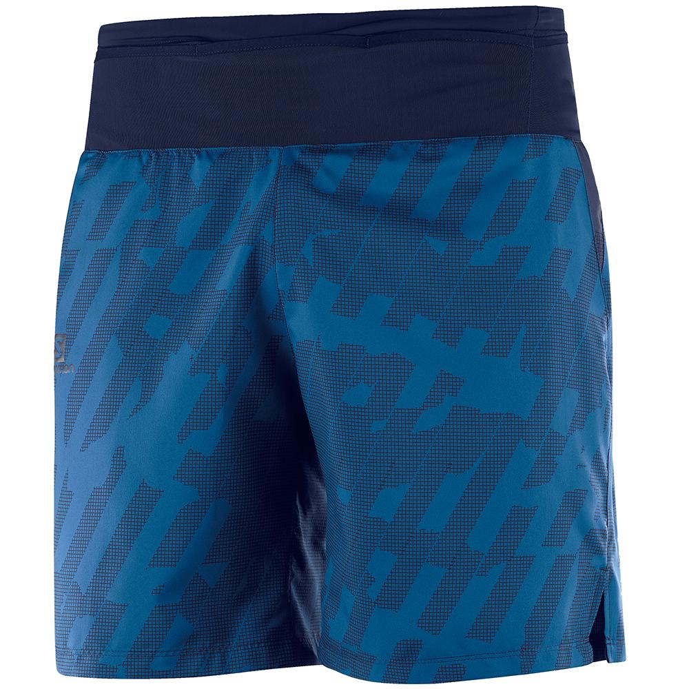 Salomon Israel XA TRAINING M - Mens Shorts - Navy (TGVO-51803)